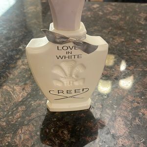 Creed love in white